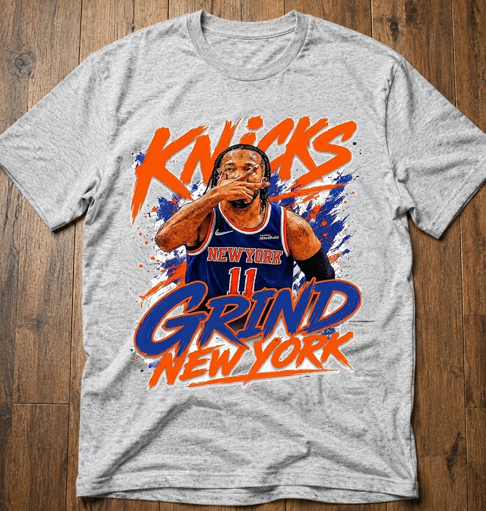 Image of EXCLUSIVE GRIND N.Y T-SHIRT GREY COLOR /BUY 3 GET 1 FREE