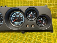 Image 5 of 1964-1966 Chevy C10 Custom Gauge Panel Bezel & Motor Meter Gauge Kit | GPS Speedometer | w/CEL
