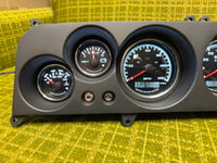 Image 6 of 1964-1966 Chevy C10 Custom Gauge Panel Bezel & Motor Meter Gauge Kit | GPS Speedometer | w/CEL