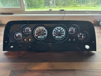 Image 4 of 1964-1966 Chevy C10 Custom Gauge Panel Bezel & Motor Meter Gauge Kit | GPS Speedometer | w/CEL