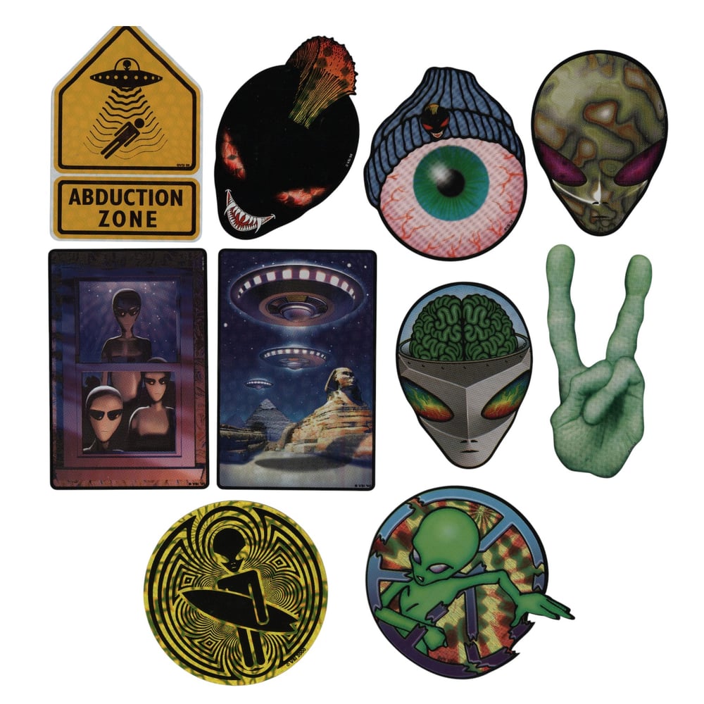 00's diecut stickers