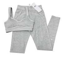 2PC GRAY ALO LEGGING SET