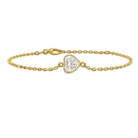 Image 1 of The AMOUR SHINE Heart Birthstone Bracelet