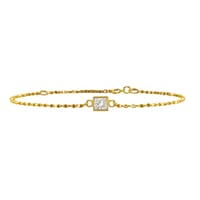 Image 1 of The KAI SHINE Square Birthstone Bracelet 