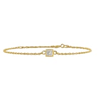 Image 1 of The KAI Square Birthstone Bracelet