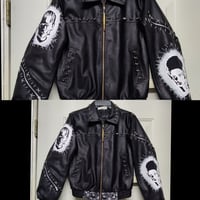 Image 1 of Horror and punk custom collision jacket with spikes