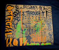 xHAPPY NOT SADx 1:1 ORIGINAL TRASH PRINT 