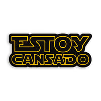 Estoy Cansado Sticker