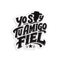 Amigo Fiel Cowboy Sticker