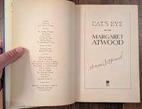 Image 4 of SIGNED Cat's Eye 1988 First Edition Hardcover - Margaret Atwood
