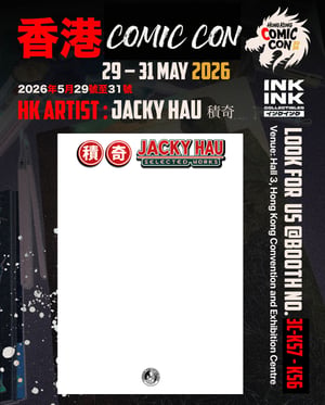 Image of Pre-Order HKCC : Jacky Hau selected works - Art book *Signed & Sketch *