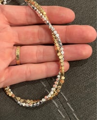 Image 2 of Mixed Metals Necklace 
