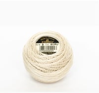 DMC Coton Perlé Quiltetråd - ecru