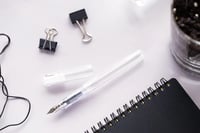 Image 6 of Pilot Kakuno Fountain Pen (Clear - Extra Fine Nib)