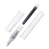 Image 2 of Pilot Kakuno Fountain Pen (Clear - Extra Fine Nib)
