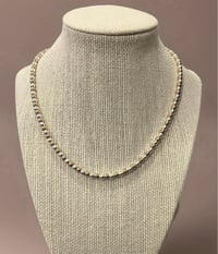 Image 2 of Mixed Metals Silver And Gold Necklace 