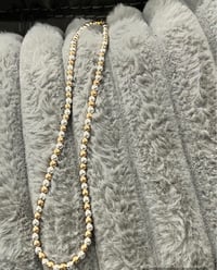 Image 4 of Mixed Metals Silver And Gold Necklace 