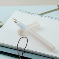 Image 6 of Pilot Kakuno Madoromi Fountain Pen (Cumulus White - Medium Nib)