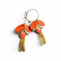 Image 1 of Boucles NINON Orange