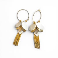 Image 1 of Boucles NINON Blanc