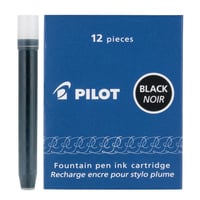 Image 1 of Pilot Namiki Fountain Pen Ink Cartridge (Black - 12 Pack)