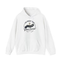 Image 1 of Grace Carries Hoodie — Christian Faith Encouragement Pullover (I’m Proof That)