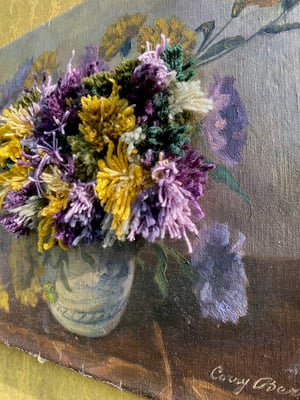 Image of altered perspective painting - daisy