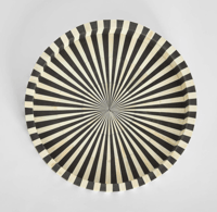 Image 3 of Radiant Bone Inlay Tray Black & White