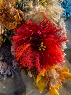 Image of altered perspective painting - still life blooms