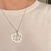 Image 3 of Organic Grid Necklace
