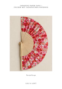Fan * Pensée * Rouge