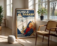 Image 2 of Schuls-Tarasp — Vintage Swiss Ski & Spa Poster