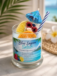 Blue Lagoon Splash Candle