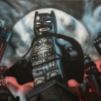 Image 1 of Legacy of the Dark Knight Painting