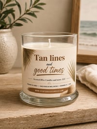 Image 1 of Tan lines and Good times Candle