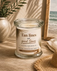 Image 2 of Tan lines and Good times Candle
