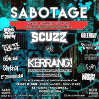 Sabotage Club - Scuzz vs Kerrang 00s Pop Punk Emo Nu Metal - Friday, June 19th!