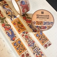 Image 2 of [PREORDER] Illuminated Manuscript Washi Tape