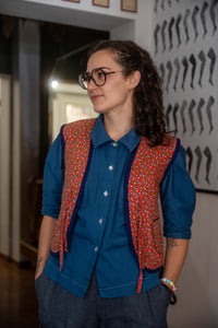 Image 1 of Gilet a fiori