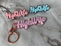 Image 1 of High Wife Keyring