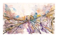 Image 5 of Bridge over The Stour, Stourpaine - Fine Art Print