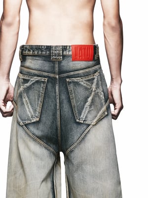Image of LATUI ATELIER - Raw & Older Jeans