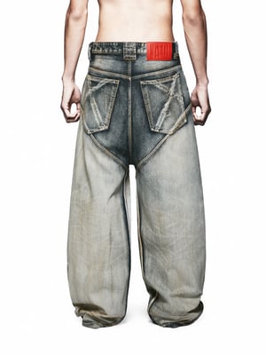 Image of LATUI ATELIER - Raw & Older Jeans