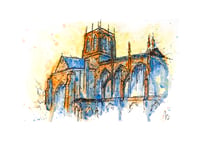Image 4 of Sherborne Abbey - Fine Art Print