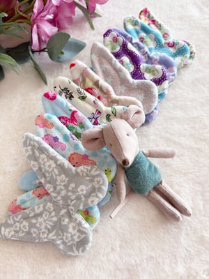 Image of Maileg Mouse Fabric Fairy Wings