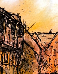 Image 3 of Abbey Street, Cerne Abbas - Fine Art Print