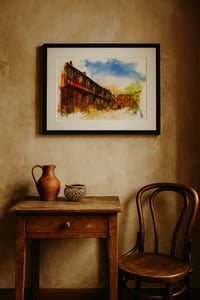 Image 2 of Abbey Street, Cerne Abbas - Fine Art Print