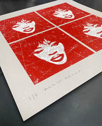 Image 3 of NAOMI CAMPBELL'S  • RED QUAD PRINT • AP 1/2 •