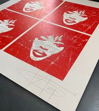 Image 2 of NAOMI CAMPBELL'S  • RED QUAD PRINT • AP 1/2 •