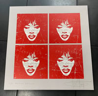 Image 1 of NAOMI CAMPBELL'S  • RED QUAD PRINT • AP 1/2 •